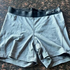 Nike Pro Men's Black and Gray Boxer Briefs medium
